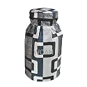 Woah LPG Gas Cylinder Cover – Dustproof, Stain-Resistant, PVC Coated Polyester, Blue Leaf Design, Fits Standard Size (Pack of 1, Grey Box)