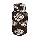 Woah LPG Gas Cylinder Cover, Coffee Embroider, Pack of 1