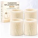 Woanger 4 Pack Beige Humidifier Replacement Filter Compatible with Canopy