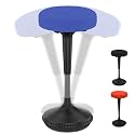Wobble Stool Standing Desk Chair, Flexible Seating Adjustable Office Ergonomic Desk Wobble Stool for Alternative Classroom Seating, Active ADHD Wiggle Chair