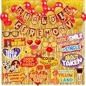Wobbox Haldi Ceremony Decorations Items, Haldi Decoration Items, Haldi Mehandi Decoration Items-FP3827