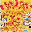 Wobbox Haldi Ceremony Decorations Items, Haldi Decoration Items, Haldi Mehandi Decoration Items-FP3826