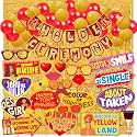 Wobbox Haldi Ceremony Decorations Items, Haldi Decoration Items, Haldi Mehandi Decoration Items-FP3832