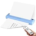 Wireless Printer,Thermal Bluetooth Printer for Travel,Portable Printer Printer Support 8.5" X 11" US Letter&Legal, A4 Thermal Paper,Compatible with Android and iOS Phone&Laptop.