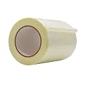 WOD BFST47 Bi-Directional Filament Strapping Tape, 7 inch x 60 yds. Fiberglass Reinforced Packaging Tape, Filaments Run H-V with High Adhesion and Tear Resistance, Hexayurt Tape