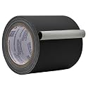 WOD Gaffer Tape, Black Low Gloss Finish Film, 4 inch x 60 ft. Residue Free, Non Reflective Cloth Fabric, Secure Cords, Water Resistant, Photography, Filming Backdrop, Production