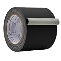 WOD Gaffer Tape, Black Low Gloss Finish Film, 3 inch x 60 ft. Residue Free, Non Reflective Cloth Fabric, Secure Cords, Water Resistant, Photography, Filming Backdrop, Production