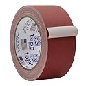 WOD Gaffer Tape, Brown Low Gloss Finish Film, 2 inch x 60 ft. Residue Free, Non Reflective Cloth Fabric, Secure Cords, Water Resistant, Photography, Filming Backdrop, Production