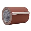 WOD Gaffer Tape, Brown Low Gloss Finish Film, 6 inch x 60 ft. Residue Free, Non Reflective Cloth Fabric, Secure Cords, Water Resistant, Photography, Filming Backdrop, Production