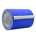 WOD Gaffer Tape, Dark Blue Low Gloss Finish Film, 6 inch x 60 ft. Residue Free, Non Reflective Cloth Fabric, Secure Cords, Water Resistant, Photography, Filming Backdrop, Production