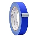 WOD Gaffer Tape, Dark Blue Low Gloss Finish Film, 1 inch x 60 ft. Residue Free, Non Reflective Cloth Fabric, Secure Cords, Water Resistant, Photography, Filming Backdrop, Production