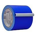 WOD Gaffer Tape, Dark Blue Low Gloss Finish Film, 4 inch x 60 ft. Residue Free, Non Reflective Cloth Fabric, Secure Cords, Water Resistant, Photography, Filming Backdrop, Production