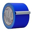 WOD Gaffer Tape, Dark Blue Low Gloss Finish Film, 3 inch x 60 ft. Residue Free, Non Reflective Cloth Fabric, Secure Cords, Water Resistant, Photography, Filming Backdrop, Production