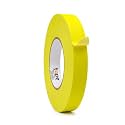 WOD Gaffer Tape, Fluorescent Yellow Low Gloss Finish Film, 1 inch x 60 ft. Residue Free, Non Reflective Cloth Fabric, Secure Cords, Water Resistant, Photography, Filming Backdrop, Production