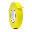 WOD Gaffer Tape, Fluorescent Yellow Low Gloss Finish Film, 1.5 inch x 60 ft. Residue Free, Non Reflective Cloth Fabric, Secure Cords, Water Resistant, Photography, Filming Backdrop, Production