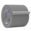 WOD Gaffer Tape, Gray Low Gloss Finish Film, 4 inch x 60 ft. Residue Free, Non Reflective Cloth Fabric, Secure Cords, Water Resistant, Photography, Filming Backdrop, Production