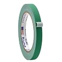 WOD Gaffer Tape, Green Low Gloss Finish Film, 1/2 inch x 60 ft. Residue Free, Non Reflective Cloth Fabric, Secure Cords, Water Resistant, Photography, Filming Backdrop, Production