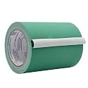 WOD Gaffer Tape, Green Low Gloss Finish Film, 6 inch x 60 ft. Residue Free, Non Reflective Cloth Fabric, Secure Cords, Water Resistant, Photography, Filming Backdrop, Production