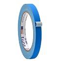 WOD Gaffer Tape, Light Blue Low Gloss Finish Film, 1/2 inch x 60 ft. Residue Free, Non Reflective Cloth Fabric, Secure Cords, Water Resistant, Photography, Filming Backdrop, Production