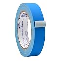 WOD Gaffer Tape, Light Blue Low Gloss Finish Film, 1 inch x 60 ft. Residue Free, Non Reflective Cloth Fabric, Secure Cords, Water Resistant, Photography, Filming Backdrop, Production
