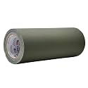 WOD Gaffer Tape, Olive Drab Low Gloss Finish Film, 12 inch x 60 ft. Residue Free, Non Reflective Cloth Fabric, Secure Cords, Water Resistant, Photography, Filming Backdrop, Production