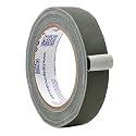 WOD Gaffer Tape, Olive Drab Low Gloss Finish Film, 1 inch x 60 ft. Residue Free, Non Reflective Cloth Fabric, Secure Cords, Water Resistant, Photography, Filming Backdrop, Production