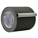 WOD Gaffer Tape, Olive Drab Low Gloss Finish Film, 4 inch x 60 ft. Residue Free, Non Reflective Cloth Fabric, Secure Cords, Water Resistant, Photography, Filming Backdrop, Production