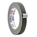 WOD Gaffer Tape, Olive Drab Low Gloss Finish Film, 3/4 inch x 60 ft. Residue Free, Non Reflective Cloth Fabric, Secure Cords, Water Resistant, Photography, Filming Backdrop, Production