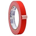 WOD Gaffer Tape, Red Low Gloss Finish Film, 3/4 inch x 60 ft. Residue Free, Non Reflective Cloth Fabric, Secure Cords, Water Resistant, Photography, Filming Backdrop, Production