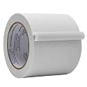WOD Gaffer Tape, White Low Gloss Finish Film, 4 inch x 60 ft. Residue Free, Non Reflective Cloth Fabric, Secure Cords, Water Resistant, Photography, Filming Backdrop, Production