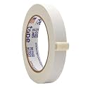 WOD Gaffer Tape, White Low Gloss Finish Film, 3/4 inch x 60 ft. Residue Free, Non Reflective Cloth Fabric, Secure Cords, Water Resistant, Photography, Filming Backdrop, Production