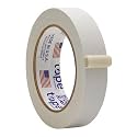 WOD Gaffer Tape, White Low Gloss Finish Film, 1 inch x 60 ft. Residue Free, Non Reflective Cloth Fabric, Secure Cords, Water Resistant, Photography, Filming Backdrop, Production