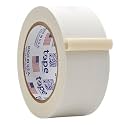 WOD Gaffer Tape, White Low Gloss Finish Film, 2 inch x 60 ft. Residue Free, Non Reflective Cloth Fabric, Secure Cords, Water Resistant, Photography, Filming Backdrop, Production