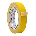 WOD Gaffer Tape, Yellow Low Gloss Finish Film, 1 inch x 60 ft. Residue Free, Non Reflective Cloth Fabric, Secure Cords, Water Resistant, Photography, Filming Backdrop, Production