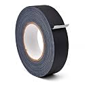 WOD Professional Grade Black Gaffer Tape - Made in USA - 1.5 in. x 50 yds. No Sticky Residue, Cables, Non Reflective, Hand Tearable, Photography, Filming Backdrop, Production