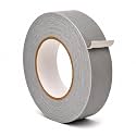 WOD Professional Grade Gray Gaffer Tape - Made in USA - 1.5 in. x 50 yds. (32-Rolls) No Sticky Residue, Cables, Non Reflective, Hand Tearable, Gaff Cloth Trade Shows, Concerts