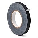 WOD Professional Grade Black Gaffer Tape - Made in USA - 1 in. x 50 yds. (48-Rolls) No Sticky Residue, Cables, Non Reflective, Hand Tearable, Gaff Cloth Trade Shows, Concerts