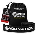 WOD Nation Muscle Floss Bands Recovery Band for Tack and Flossing Sore Muscles and Increasing Mobility : Stretch Band Includes Carrying Case