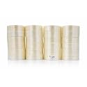 WOD UFST39 Fiberglass Reinforced Filament Strapping Tape, 1.5 inch x 60 yds. 4 Mil (Pack of 24) Filaments Run Lengthwise