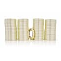 WOD UFST39 Fiberglass Reinforced Filament Strapping Tape, 3/8 inch x 60 yds. 4 Mil (Pack of 96) Filaments Run Lengthwise