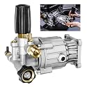 WOJET Horizontal Self-Priming Pressure Washer Pump 3/4"Shaft 3400PSI 2.5GPM