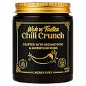 Wok n Tadka Extra Spicy Garlic Chili Crunch 6oz, No Seed Oils, Hot Chili Crisp & Chili Oil, Organic Extra Virgin Olive Oil, Gluten Free, Keto, Vegan, Ramen & Dumpling Topping