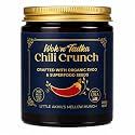 Wok n Tadka Garlic Chili Crunch 6oz, Mild Chili Crisp & Chili Oil, Organic Extra Virgin Olive Oil, No Seed Oils, Gluten Free, Vegan, Ramen & Dumpling Topping