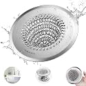 WOKDADA Shower Drain Hair Catcher, Patented Bathtub Drain Cover, Anti-Clog