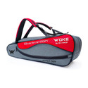 woke Exceed Badminton Kit Bag, Double Zipper, Spacious Badminton Equipment Bag