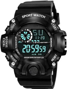 Wolcentra Digital Sports 50m Waterproof LED Military