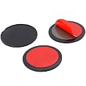 90mm Adhesive Mounting Disk, 3 Pack Car GPS Dashboard Dash Sticky Pad for Large Suction Cup Mount