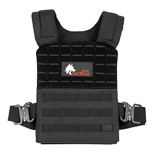WOLF TACTICAL Quick-Release Weighted Vest for Men