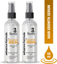 THE WOLFMAN Advanced Biotin Hair Growth Serum, for Smooth and Strong hair, 50 ml pack of 2 (100 ml)