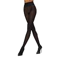Wolford Neon 40 Denier Tights Pantyhose for Women Semi Sheer Brilliant Shine Soft Logo Waistband Invisible Reinforced Toe